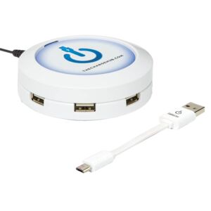 ChargeHub X7 2.4A 7-Port USB Super Charger White ChargeHub X7 2.4A 7-Port USB Super Charger White